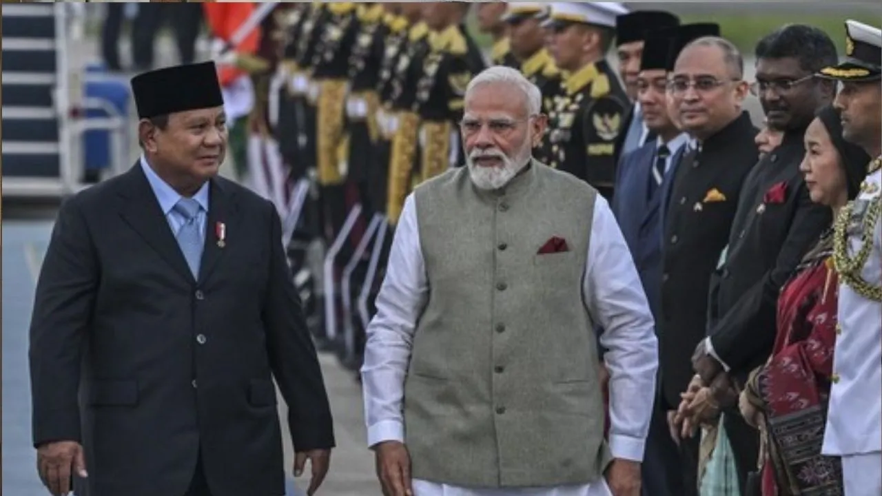 Prabowo Sambut Hangat Narendra Modi di Istana Merdeka, Indonesia-India Perkuat Kemitraan Strategis