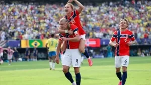 Haaland Hancurkan Brasil, Norwegia Mengajarkan Efektivitas dalam Sepak Bola Modern